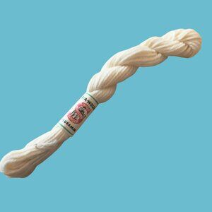 Singer Rya Wolle Tapestry Wool 10g Cream Yarn Color 41 Germany Skein